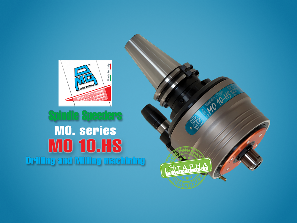 Spindle speeders With coolant through - OMG MO10.HS
