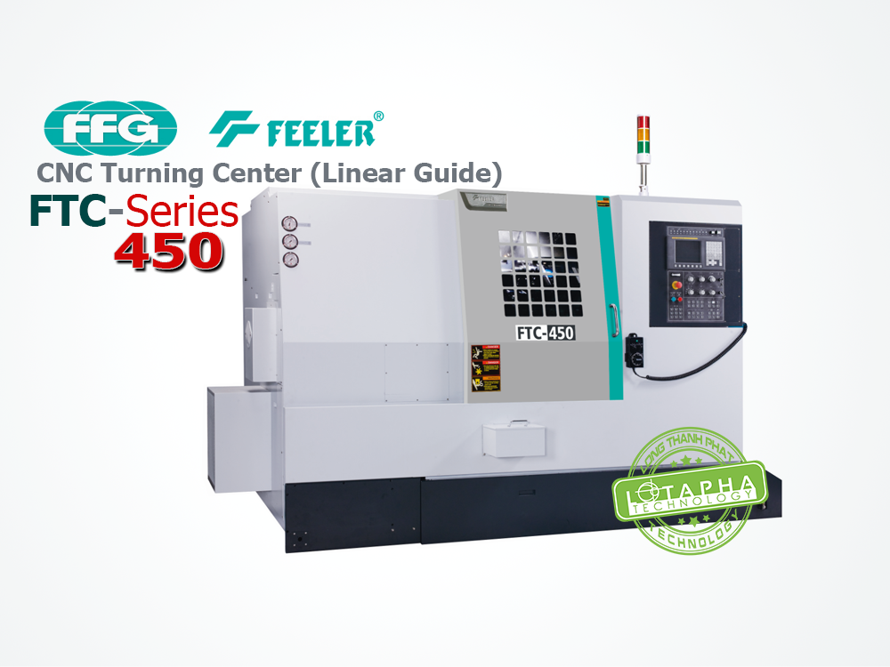 FEELER FTC 450 | CNC Turning Center (Linear Guide)