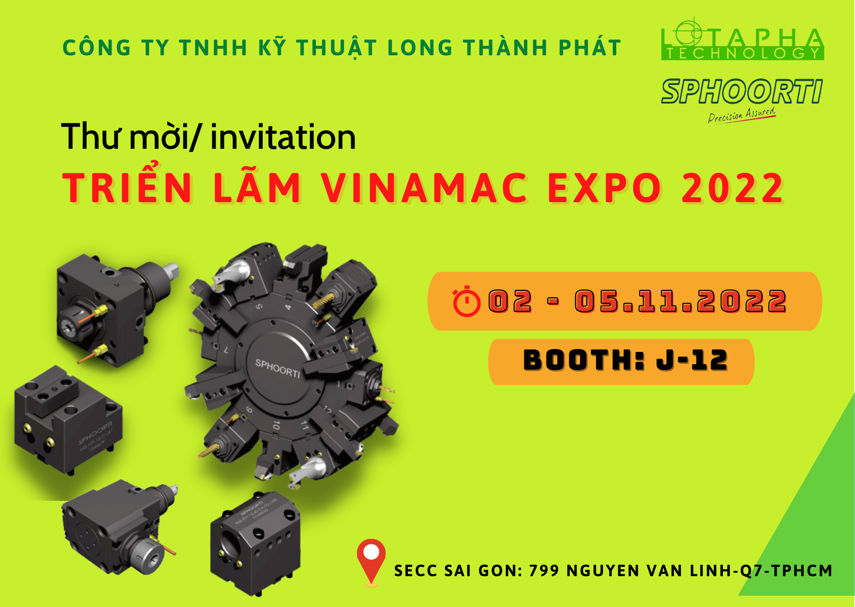 Triển lãm Quốc tế về Máy móc, Thiết bị, Công nghệ và Sản phẩm công nghiệp tại Thành phố Hồ Chí Minh (VINAMAC EXPO 2022)