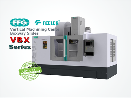 FEELER | VBX-SERIES BOXWAY SLIDES | VERTICAL MACHINING CENTER