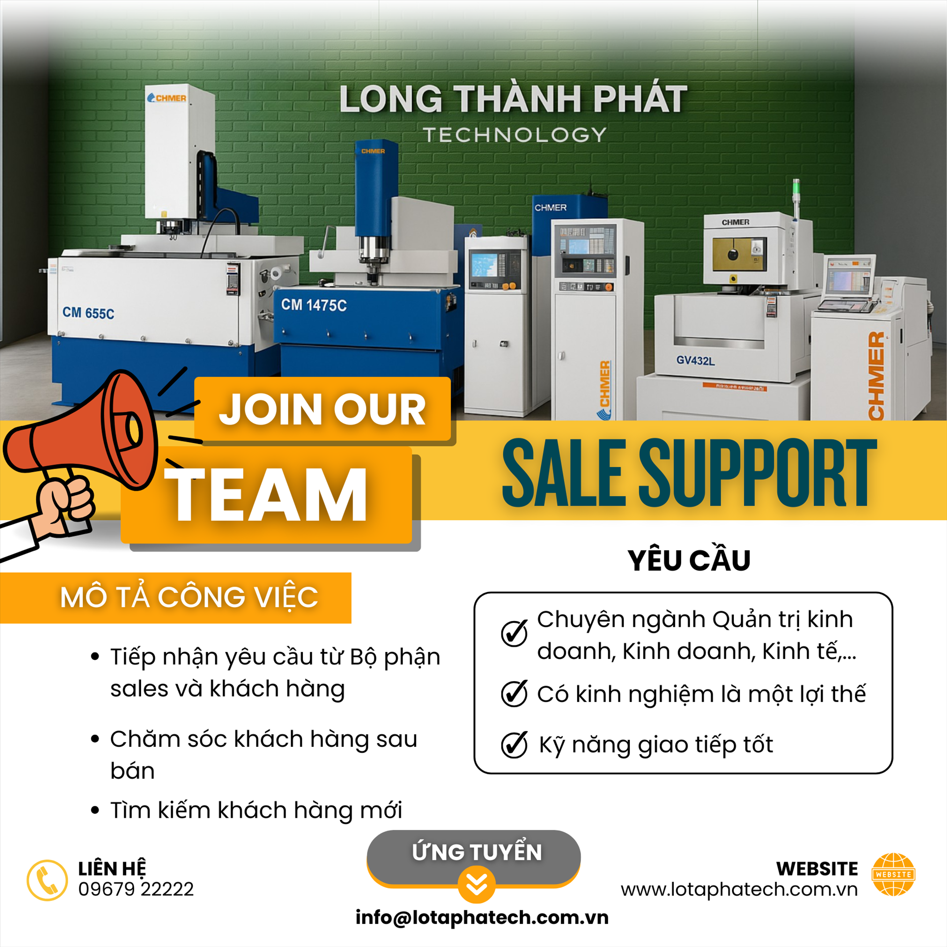 NHÂN VIÊN HỖ TRỢ KINH DOANH