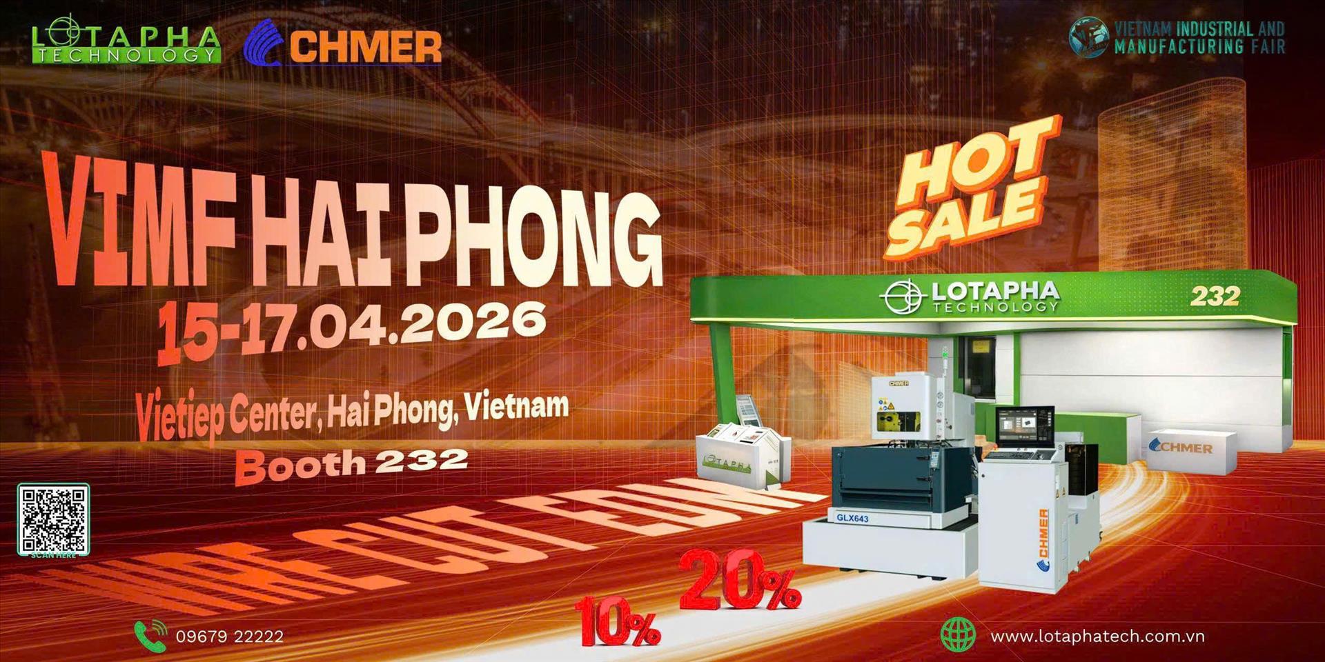 THƯ MỜI THAM DỰ TRIỂN LÃM CÔNG NGHIỆP VÀ SẢN XUẤT VIỆT NAM | VIMF HẢI PHÒNG 2026