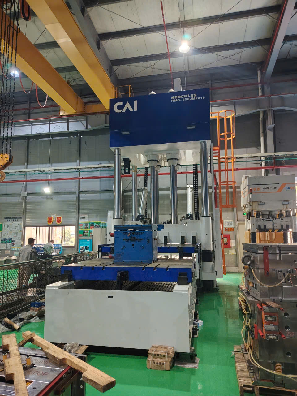 KHÁCH HÀNG TIẾP TỤC TIN TƯỞNG - BÀN GIAO MÁY RÀ KHUÔN 300 TẤN | LONG THÀNH PHÁT