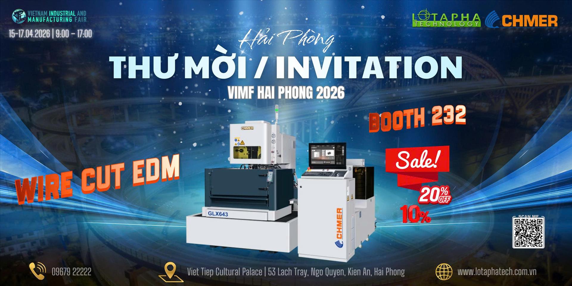 THƯ MỜI THAM DỰ TRIỂN LÃM CÔNG NGHIỆP VÀ SẢN XUẤT VIỆT NAM | VIMF HẢI PHÒNG 2026