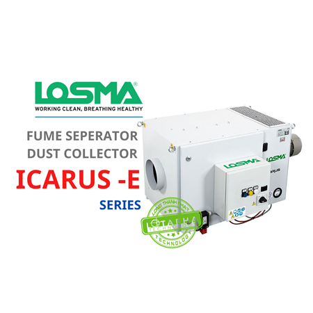 LOSMA ICARUS- E| OIL MIST, DUST, SMOKE FILTER