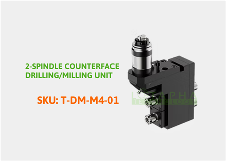 TSUGAMI | 2-SPINDLE COUNTERFACE DRILLING/ MILLING UNIT