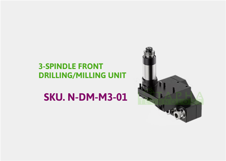 NOMURA DS | 3-SPINDLE FRONT DRILLING/ MILLING UNIT