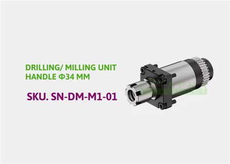 NOMURA DS | DRILLING/ MILLING UNIT HANDLE Φ34 MM