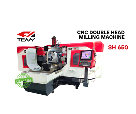 SH-650NC | MÁY PHAY HAI ĐẦU CNC| TEMY