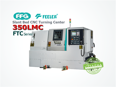 FEELER FTC 350LMC | Slant Bed CNC Turning Center