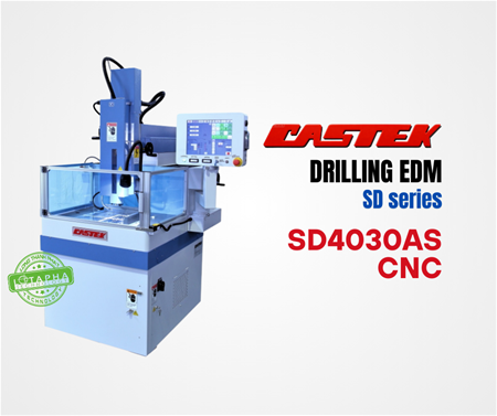CASTEK | SD4030AS CNC| MÁY XUNG LỖ NHỎ EDM