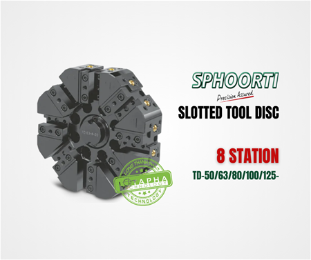 SPHOORTI | SLOTTED TOOL DISC | 8 STATION