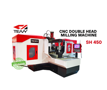 SH-450NC | MÁY PHAY HAI ĐẦU CNC| TEMY