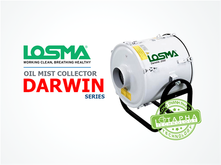 LOSMA DARWIN | BỘ HÚT SƯƠNG DẦU, KHÓI, HƠI DẦU