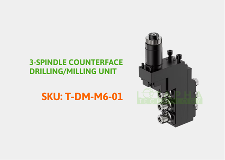 TSUGAMI | 3-SPINDLE COUNTERFACE DRILLING/ MILLING UNIT