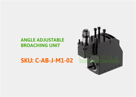 CITIZEN CINCOM | ANGLE ADJUSTABLE BROACHING UNIT