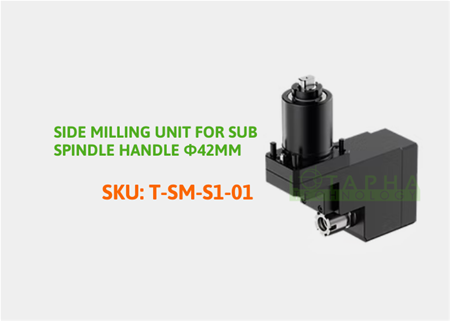 TSUGAMI | SIDE MILLING UINIT FOR SUB SPINDLE HANDLE Φ42MM